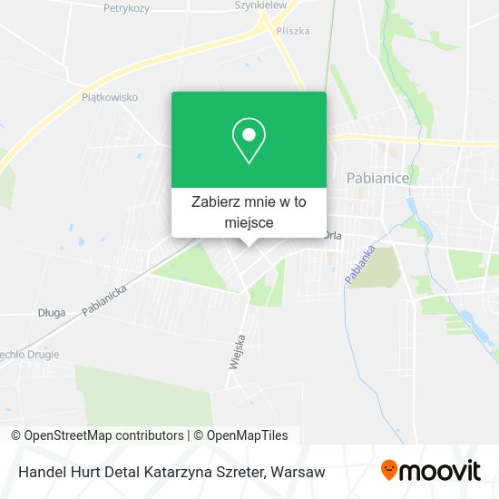 Mapa Handel Hurt Detal Katarzyna Szreter