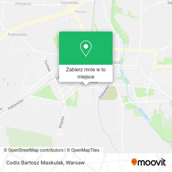 Mapa Codis Bartosz Maskulak