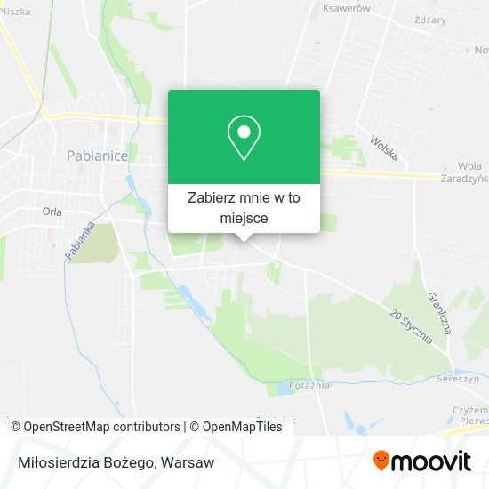 Mapa Miłosierdzia Bożego