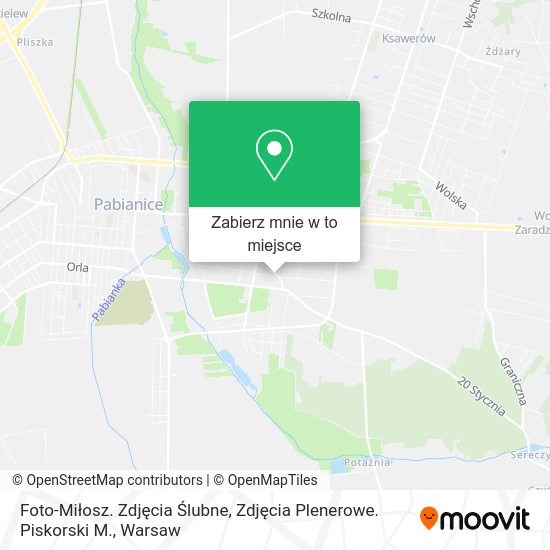 Mapa Foto-Miłosz. Zdjęcia Ślubne, Zdjęcia Plenerowe. Piskorski M.