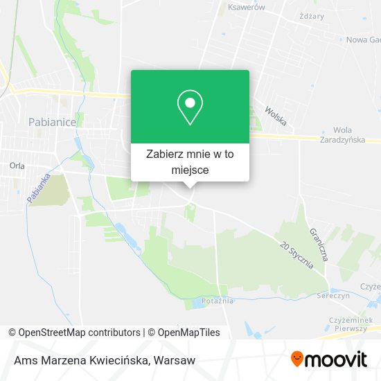 Mapa Ams Marzena Kwiecińska