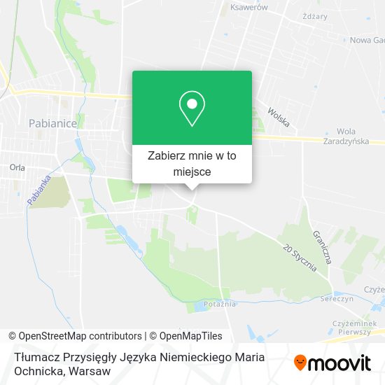 Mapa Tłumacz Przysięgły Języka Niemieckiego Maria Ochnicka