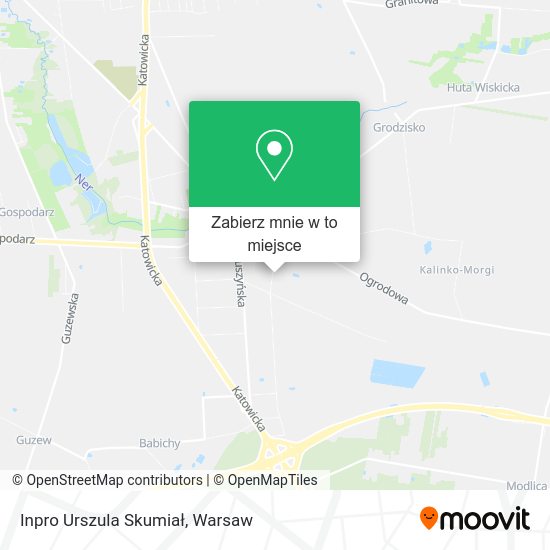 Mapa Inpro Urszula Skumiał