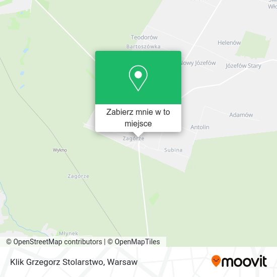 Mapa Klik Grzegorz Stolarstwo