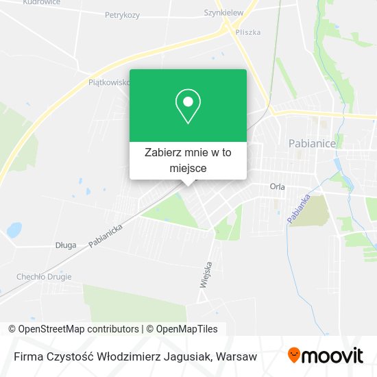 Mapa Firma Czystość Włodzimierz Jagusiak