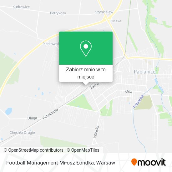 Mapa Football Management Miłosz Łondka