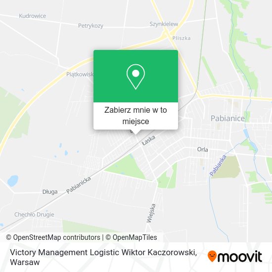 Mapa Victory Management Logistic Wiktor Kaczorowski