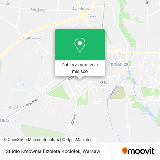 Mapa Studio Kreownia Elżbieta Kociołek