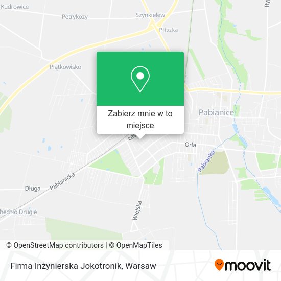 Mapa Firma Inżynierska Jokotronik