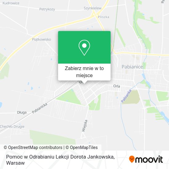 Mapa Pomoc w Odrabianiu Lekcji Dorota Jankowska