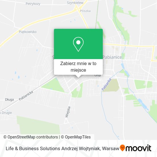 Mapa Life & Business Solutions Andrzej Wojtyniak