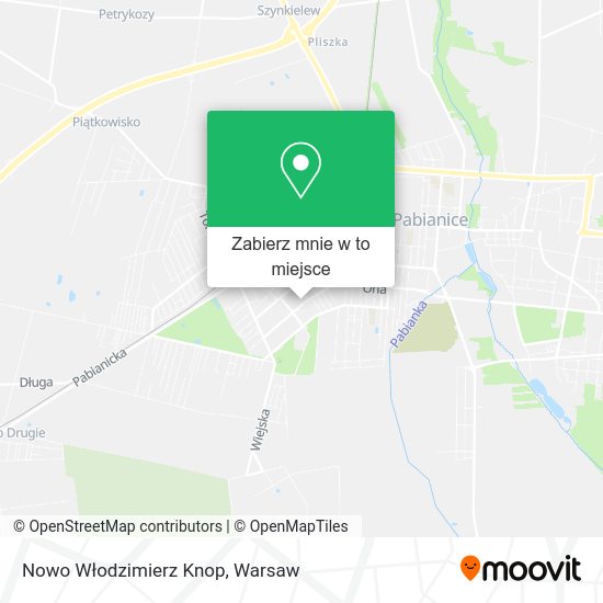 Mapa Nowo Włodzimierz Knop