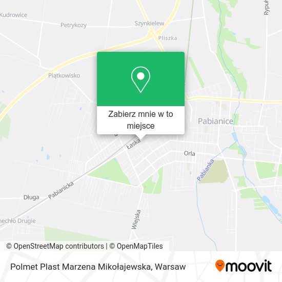 Mapa Polmet Plast Marzena Mikołajewska