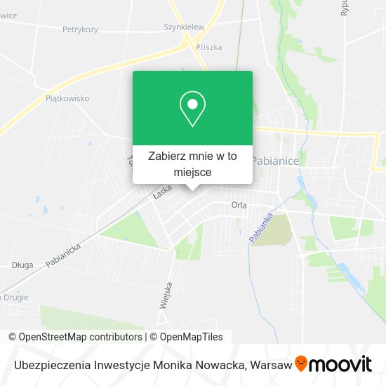 Mapa Ubezpieczenia Inwestycje Monika Nowacka