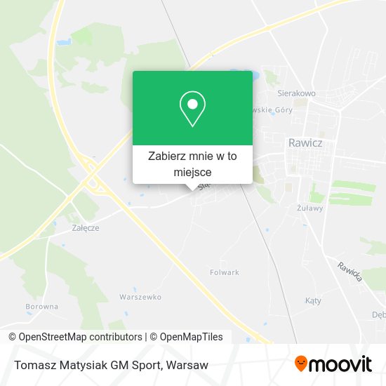 Mapa Tomasz Matysiak GM Sport