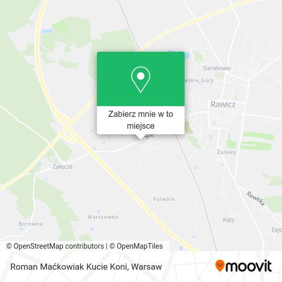 Mapa Roman Maćkowiak Kucie Koni