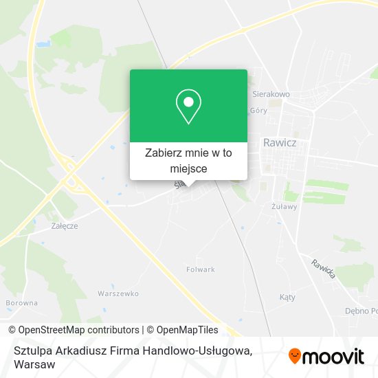 Mapa Sztulpa Arkadiusz Firma Handlowo-Usługowa