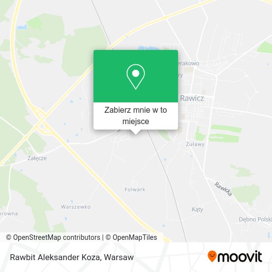 Mapa Rawbit Aleksander Koza