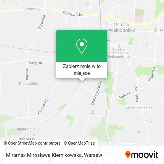 Mapa Miramax Mirosława Kiernikowska