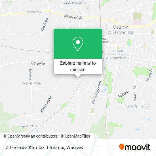 Mapa Zdzisława Karolak Techmix