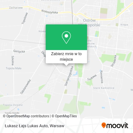 Mapa Łukasz Łajs Lukas Auto