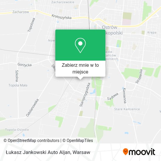 Mapa Łukasz Jankowski Auto Aljan