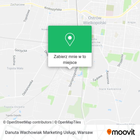 Mapa Danuta Wachowiak Marketing Usługi