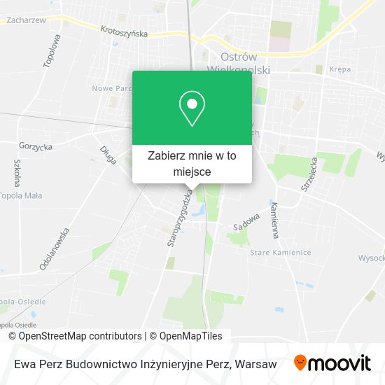 Mapa Ewa Perz Budownictwo Inżynieryjne Perz