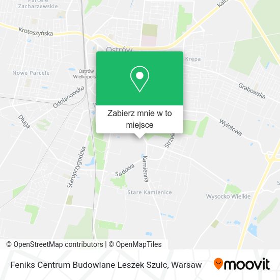 Mapa Feniks Centrum Budowlane Leszek Szulc