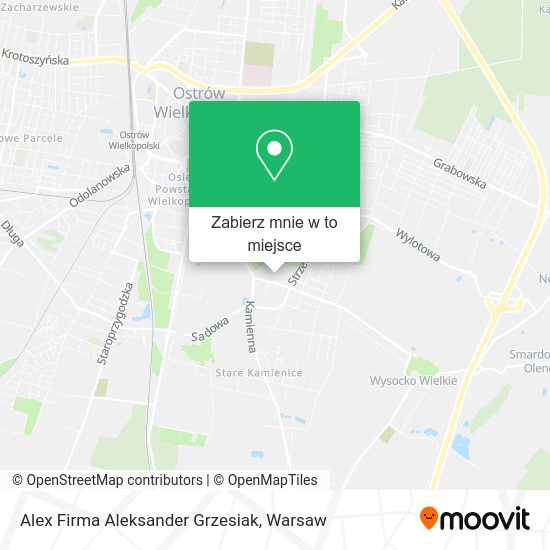 Mapa Alex Firma Aleksander Grzesiak