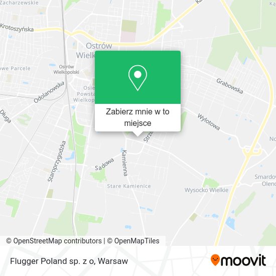 Mapa Flugger Poland sp. z o