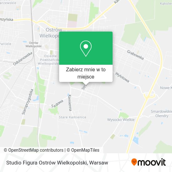 Mapa Studio Figura Ostrów Wielkopolski