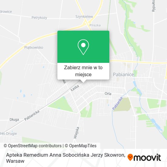 Mapa Apteka Remedium Anna Sobocińska Jerzy Skowron