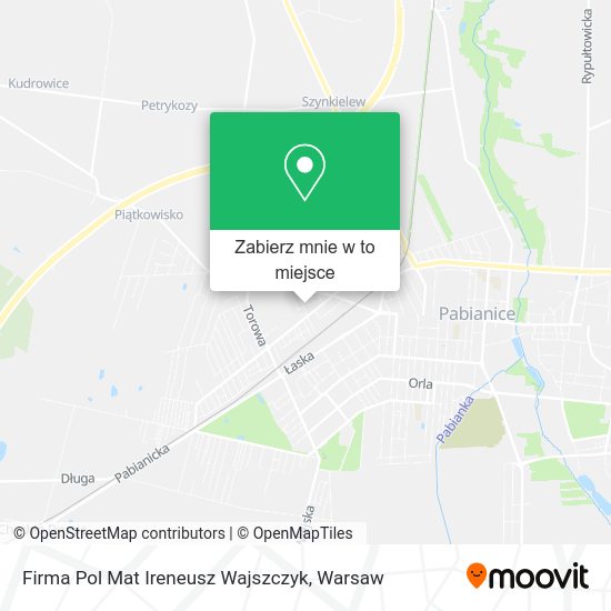 Mapa Firma Pol Mat Ireneusz Wajszczyk