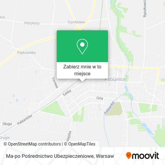 Mapa Ma-po Pośrednictwo Ubezpieczeniowe