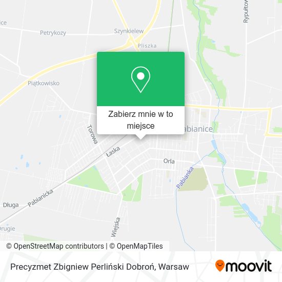 Mapa Precyzmet Zbigniew Perliński Dobroń