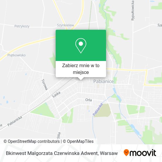 Mapa Bkinwest Malgorzata Czerwinska Adwent