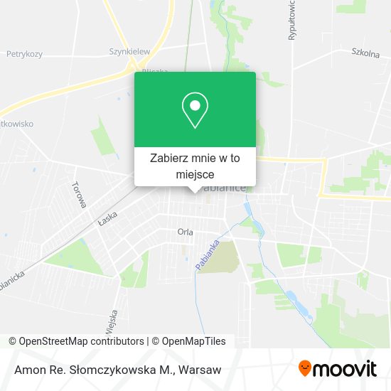 Mapa Amon Re. Słomczykowska M.