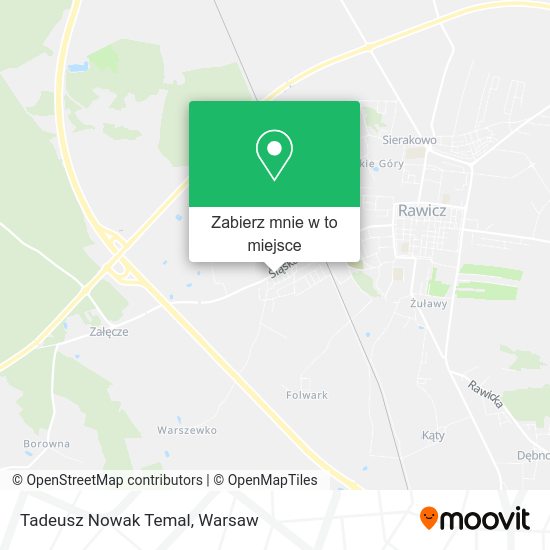 Mapa Tadeusz Nowak Temal