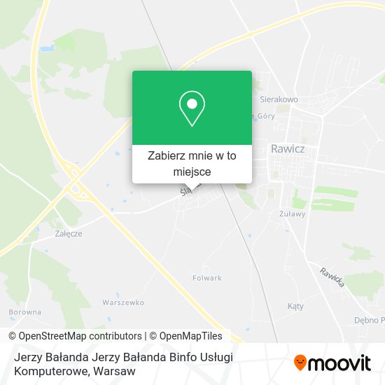 Mapa Jerzy Bałanda Jerzy Bałanda Binfo Usługi Komputerowe