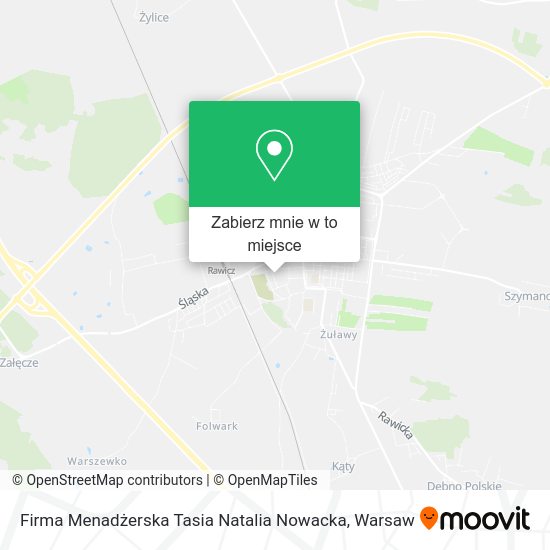 Mapa Firma Menadżerska Tasia Natalia Nowacka