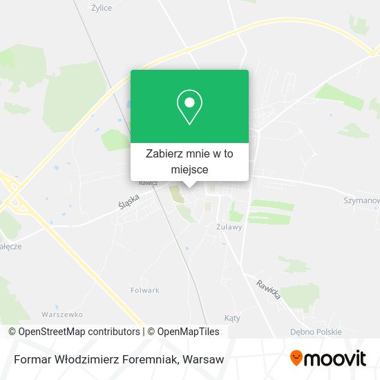 Mapa Formar Włodzimierz Foremniak