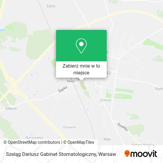 Mapa Szeląg Dariusz Gabinet Stomatologiczny