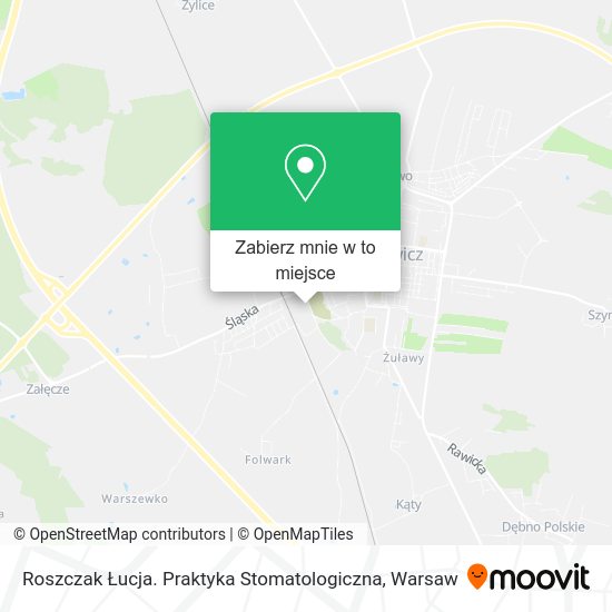 Mapa Roszczak Łucja. Praktyka Stomatologiczna