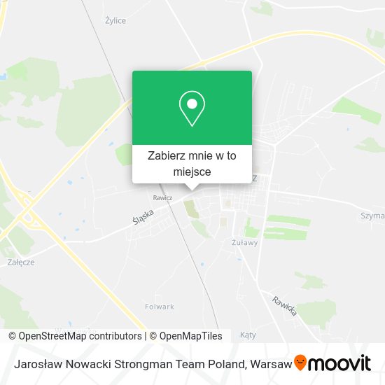 Mapa Jarosław Nowacki Strongman Team Poland