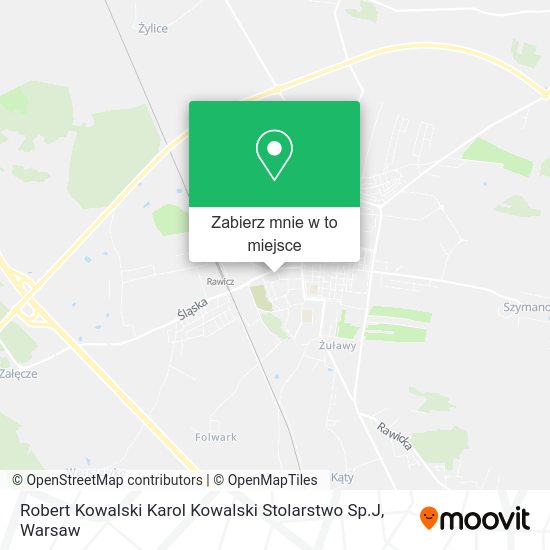 Mapa Robert Kowalski Karol Kowalski Stolarstwo Sp.J