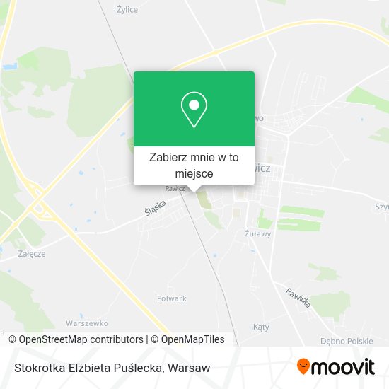 Mapa Stokrotka Elżbieta Puślecka