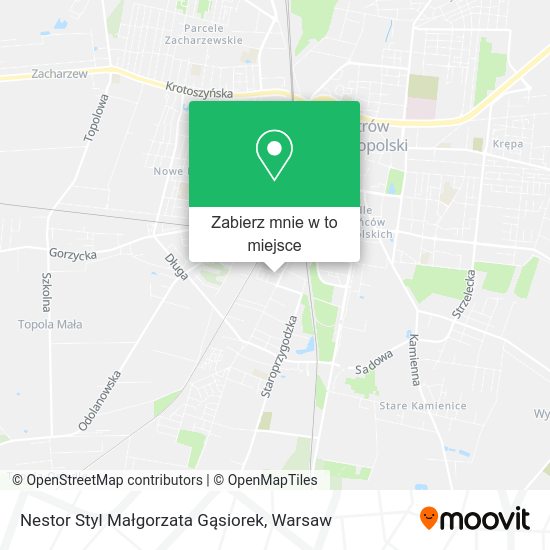 Mapa Nestor Styl Małgorzata Gąsiorek