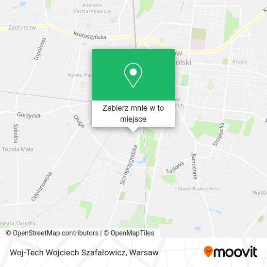 Mapa Woj-Tech Wojciech Szafałowicz