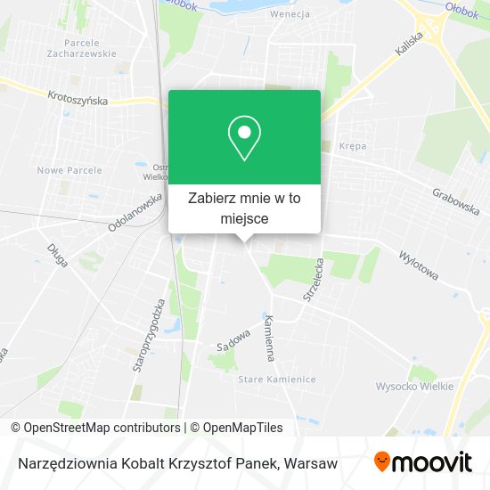 Mapa Narzędziownia Kobalt Krzysztof Panek